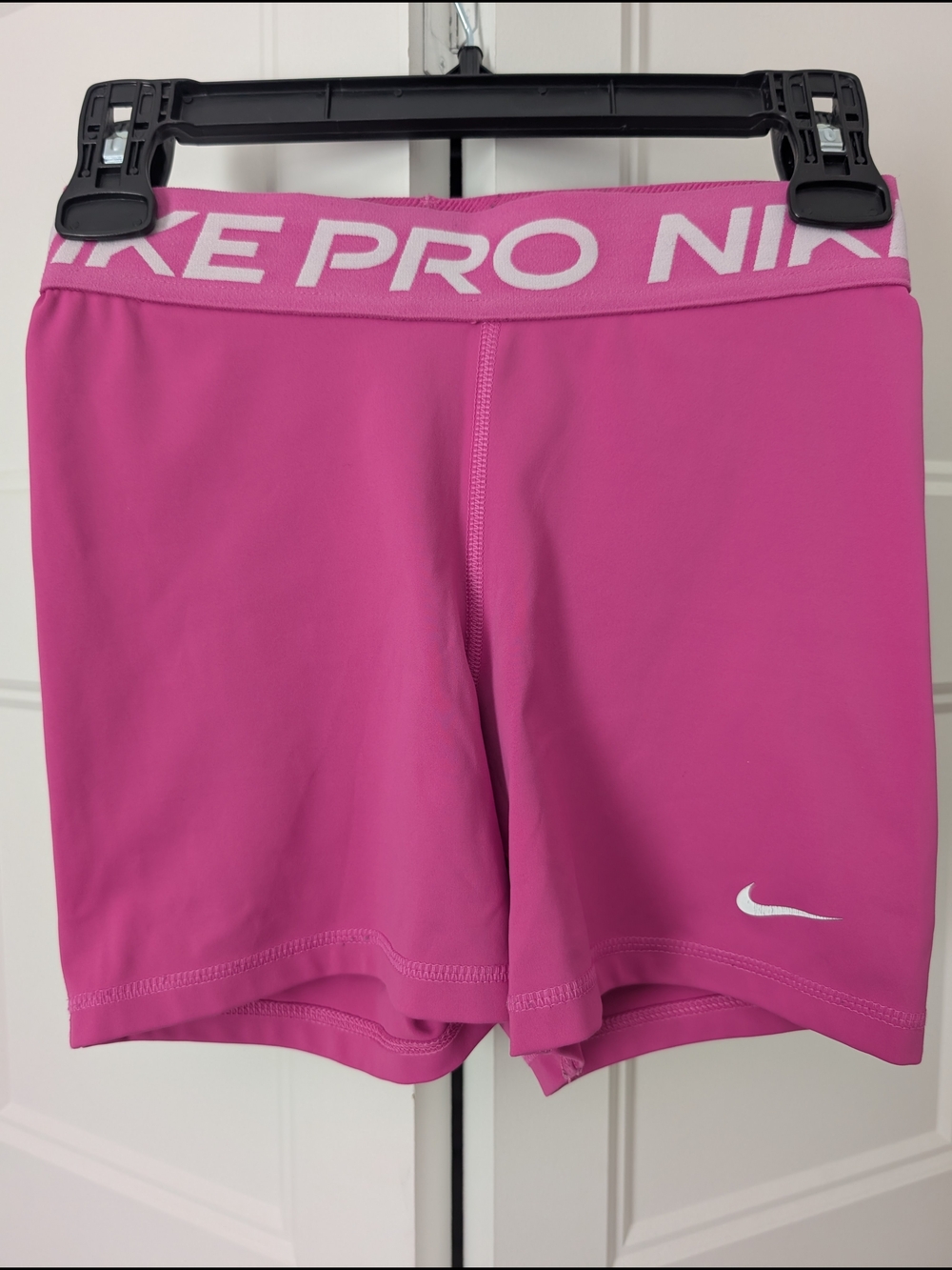 Nike Women's Pink & Light Blue Active Shorts - 2-Pack Small - Picture 5 of 12